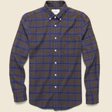Visi Shirt - Brown - Portuguese Flannel - STAG Provisions - Tops - L/S Woven - Plaid