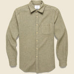 Sottum Shirt - Brown Houndstooth - Portuguese Flannel - STAG Provisions - Tops - L/S Woven - Other Pattern