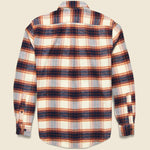 Anonimo Shirt - Cream/Navy - Portuguese Flannel - STAG Provisions - Tops - L/S Woven - Plaid