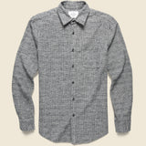 Pow Shirt - Black - Portuguese Flannel - STAG Provisions - Tops - L/S Woven - Plaid