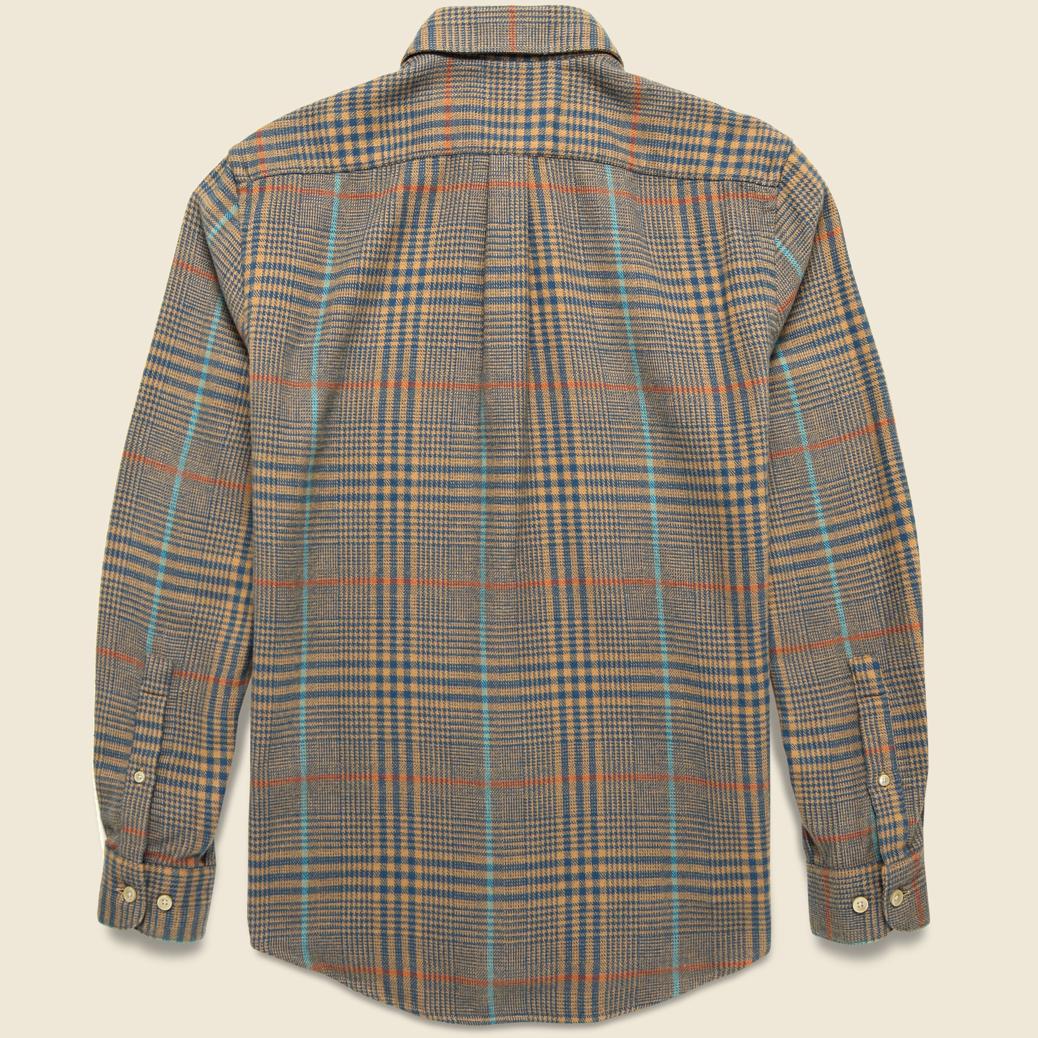 Fun Shirt - Yellow/Blue - Portuguese Flannel - STAG Provisions - Tops - L/S Woven - Plaid