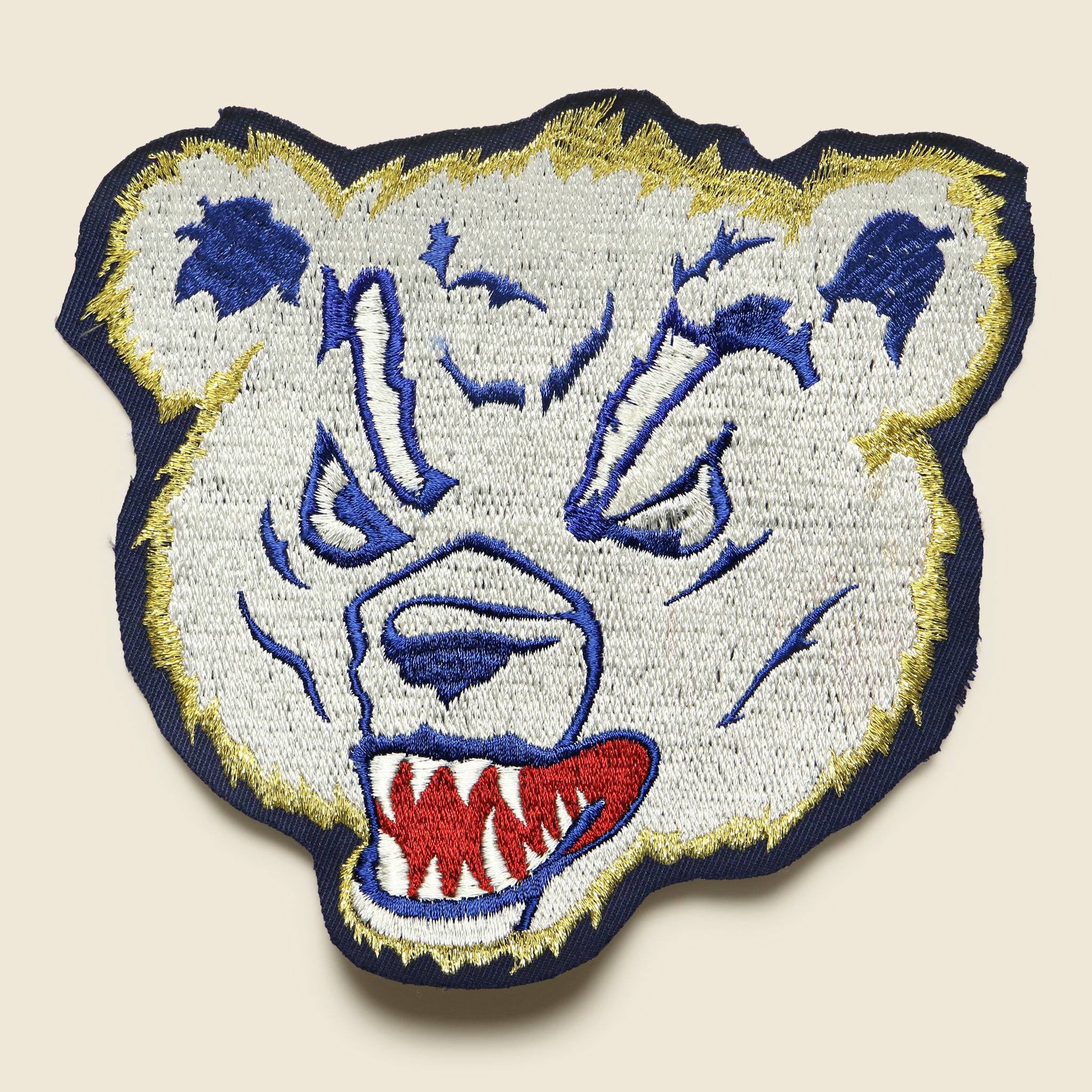 Patch - Gold Bear - Vintage - STAG Provisions - One & Done - Miscellaneous