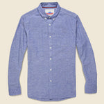 Hadley Shirt - Blue - Penfield - STAG Provisions - Tops - L/S Woven - Fleck