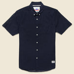 Lemoore Dot Shirt - Navy - Penfield - STAG Provisions - Tops - S/S Woven - Dot