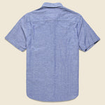 Hadley Shirt - Blue - Penfield - STAG Provisions - Tops - S/S Woven - Solid