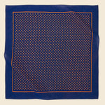Bandana - Navy Small Gold Dot - Vintage - STAG Provisions - Accessories - Bandanas