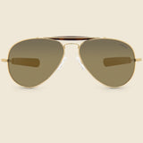 Sportsman - Gold Flash/Matte Chocolate Tortoise - Randolph Engineering - STAG Provisions - Accessories - Eyewear