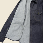 15 oz Service Jacket - Indigo - Rogue Territory - STAG Provisions - Outerwear - Coat / Jacket