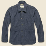 Blended Wool Harbor Jacket - Navy - Rogue Territory - STAG Provisions - Outerwear - Coat / Jacket