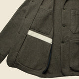 Pine Blended Wool Explorer Blazer - Olive - Rogue Territory - STAG Provisions - Outerwear - Coat / Jacket