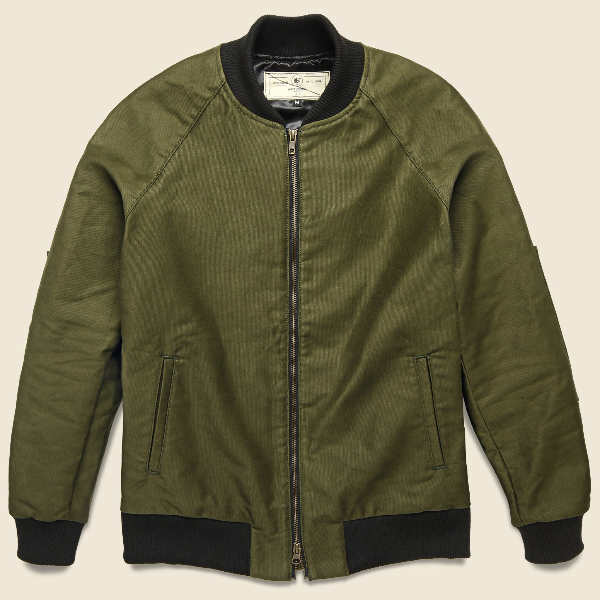 Jungle Cloth Flight Jacket - Olive - Rogue Territory - STAG Provisions - Outerwear - Coat / Jacket