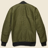 Jungle Cloth Flight Jacket - Olive - Rogue Territory - STAG Provisions - Outerwear - Coat / Jacket