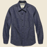 Neppy Denim Patrol Work Shirt - Navy - Rogue Territory - STAG Provisions - Outerwear - Shirt Jacket