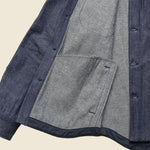 Neppy Denim Patrol Work Shirt - Navy - Rogue Territory - STAG Provisions - Outerwear - Shirt Jacket