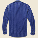 BM Workshirt - Indigo Floral - Rogue Territory - STAG Provisions - Tops - L/S Woven - Other Pattern