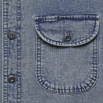 Washed Out ISC Work Shirt - Indigo - Rogue Territory - STAG Provisions - Tops - L/S Woven - Overshirt