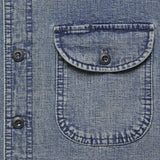 Washed Out ISC Work Shirt - Indigo - Rogue Territory - STAG Provisions - Tops - L/S Woven - Overshirt