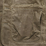 Waxed Explorer Blazer - Brown - Rogue Territory - STAG Provisions - Outerwear - Coat / Jacket
