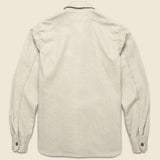 Sashiko Service Shirt - Natural - Rogue Territory - STAG Provisions - Tops - L/S Woven - Overshirt