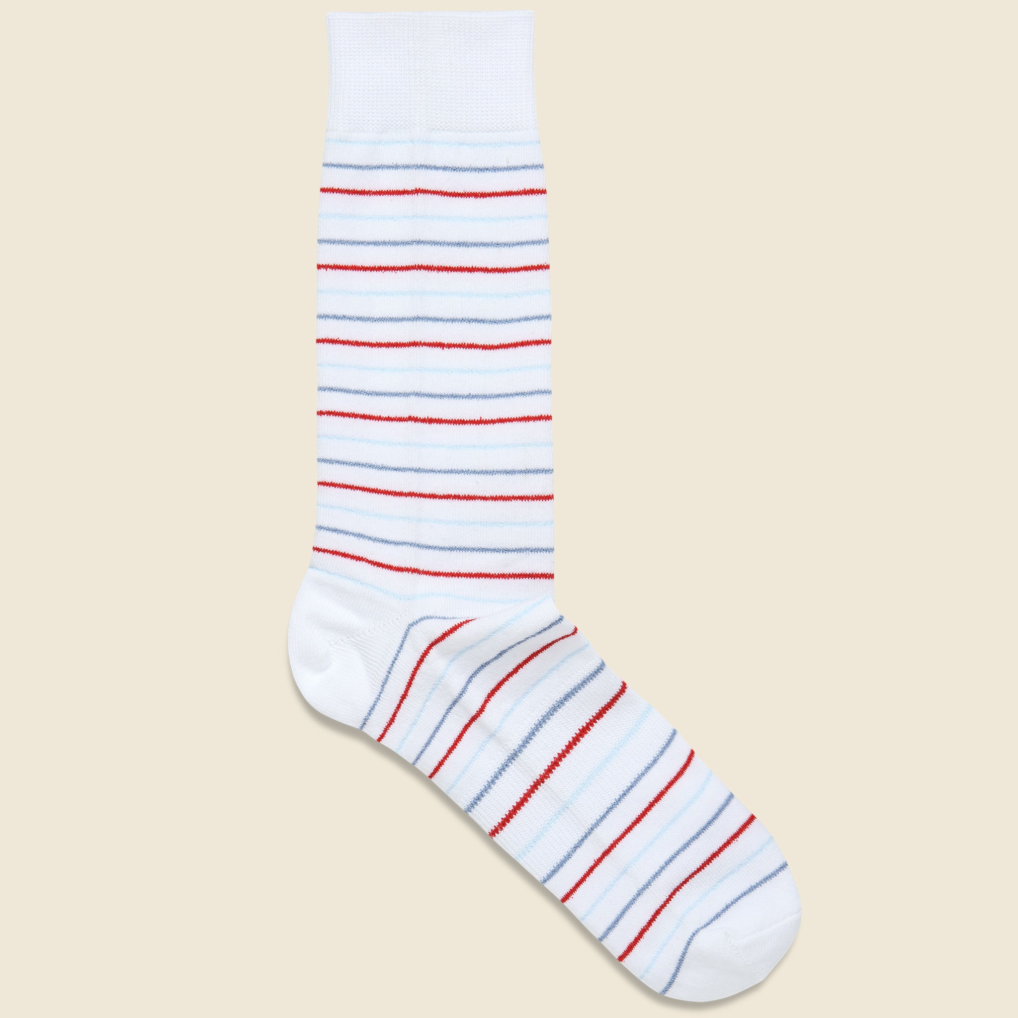 Reggie Sock - White - Richer Poorer - STAG Provisions - Accessories - Socks