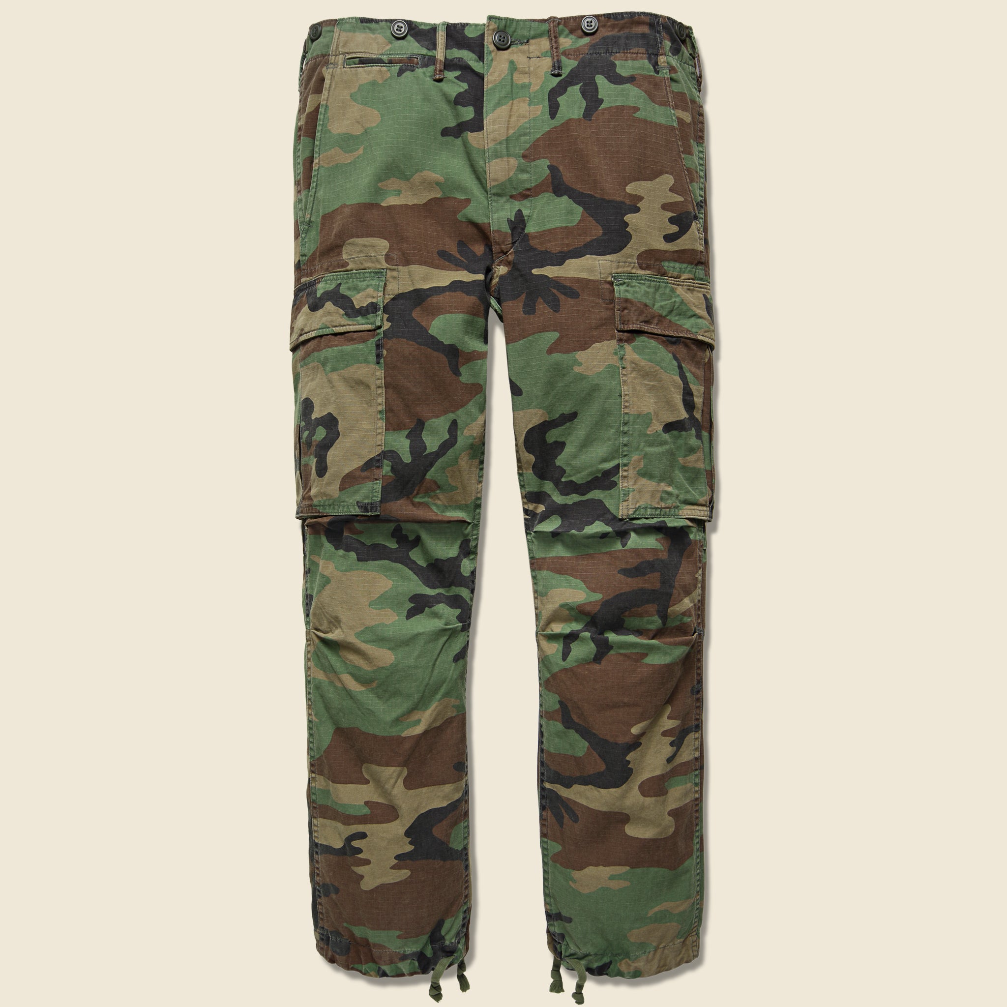 Cotton Surplus Cargo Pant - Woodland Camo - RRL - STAG Provisions - Pants - Twill