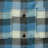 Plaid Twill Workshirt - Sulphur Black/Blue - RRL - STAG Provisions - Tops - L/S Woven - Plaid