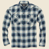 Monterey Workshirt - Blue/Green - RRL - STAG Provisions - Tops - L/S Woven - Plaid