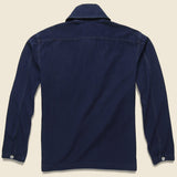 Shawl Collar Japanese Ripstop Shirt - Dark Indigo - RRL - STAG Provisions - Tops - L/S Woven - Overshirt