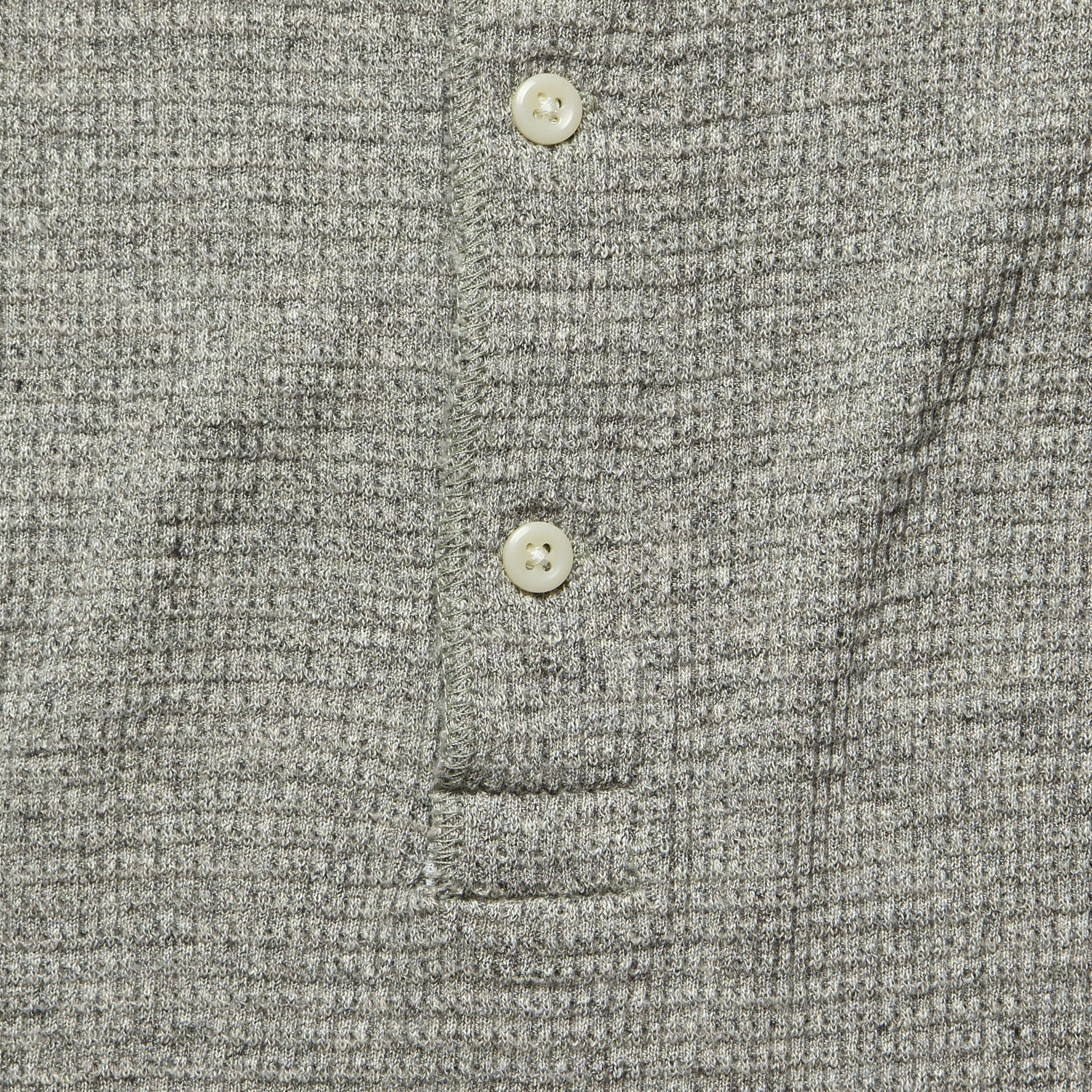 Waffle Henley - Camp Heather - RRL - STAG Provisions - Tops - L/S Knit