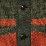 Shawl Collar Cardigan - Olive Drab/Orange - RRL - STAG Provisions - Tops - Sweater