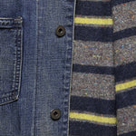 Shearling-Collar Denim Jacket - Bismarck Wash - RRL - STAG Provisions - Outerwear - Coat / Jacket