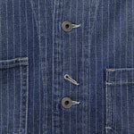 Stifle Print Jersey Chore Jacket - Washed Indigo - RRL - STAG Provisions - Outerwear - Coat / Jacket