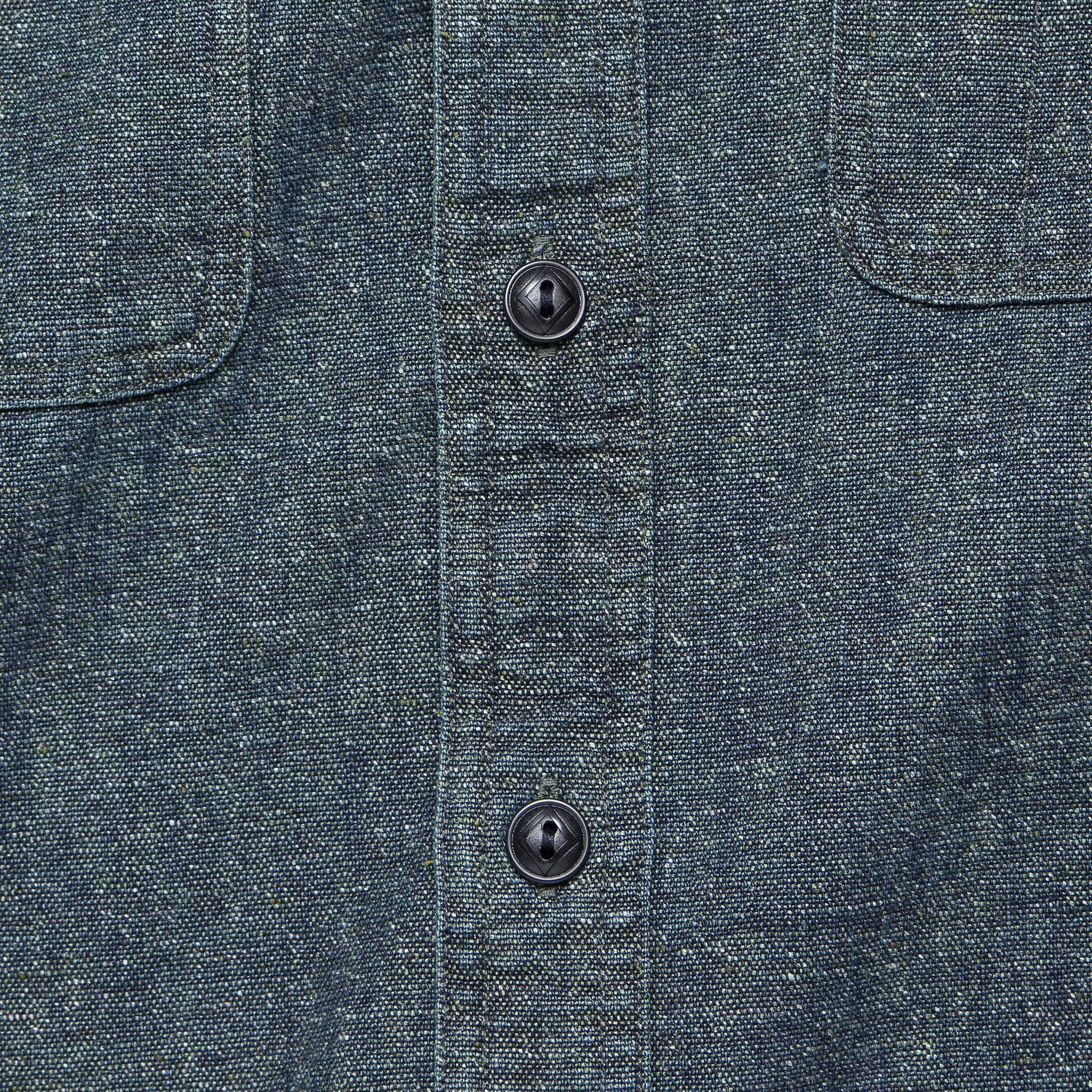 Luke Workshirt - Dusty Blue - RRL - STAG Provisions - Tops - L/S Woven - Solid