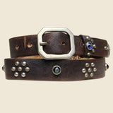 Rasco Studded Leather Belt - Black - RRL - STAG Provisions - Accessories - Belts