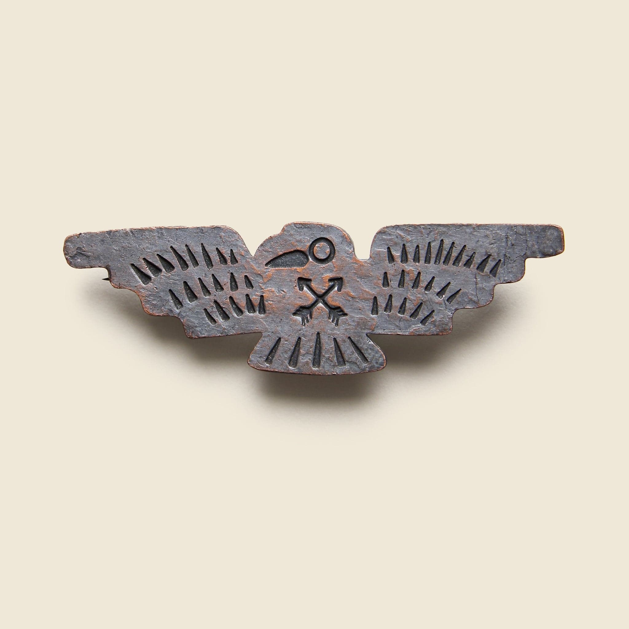 Thunderbird Pin - Copper - RRL - STAG Provisions - Accessories - Pins