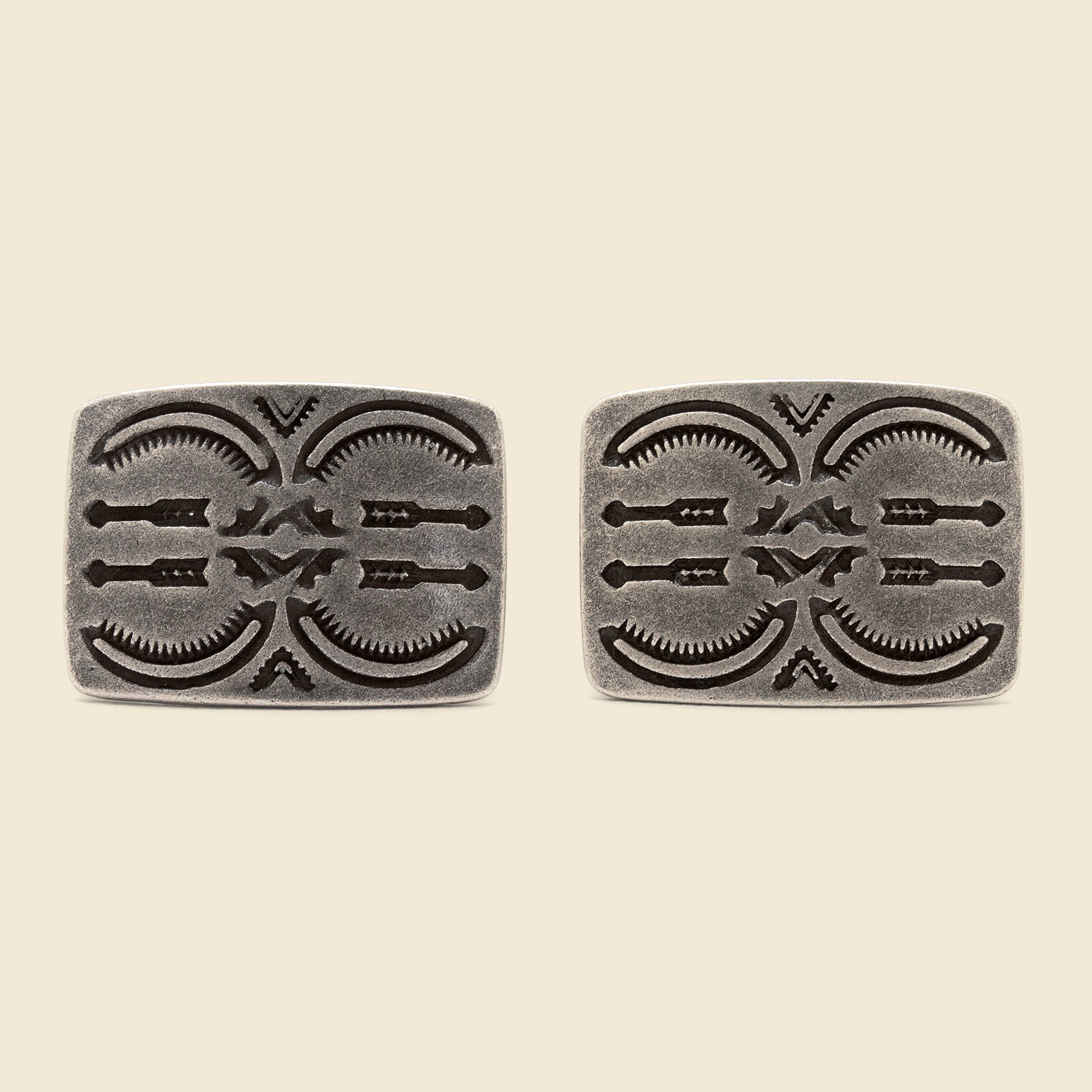 Cuff Links - Sterling Silver - RRL - STAG Provisions - Accessories - Misc. Jewelry