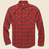 Cody Plaid Workshirt - Red/Black - RRL - STAG Provisions - Tops - L/S Woven - Plaid