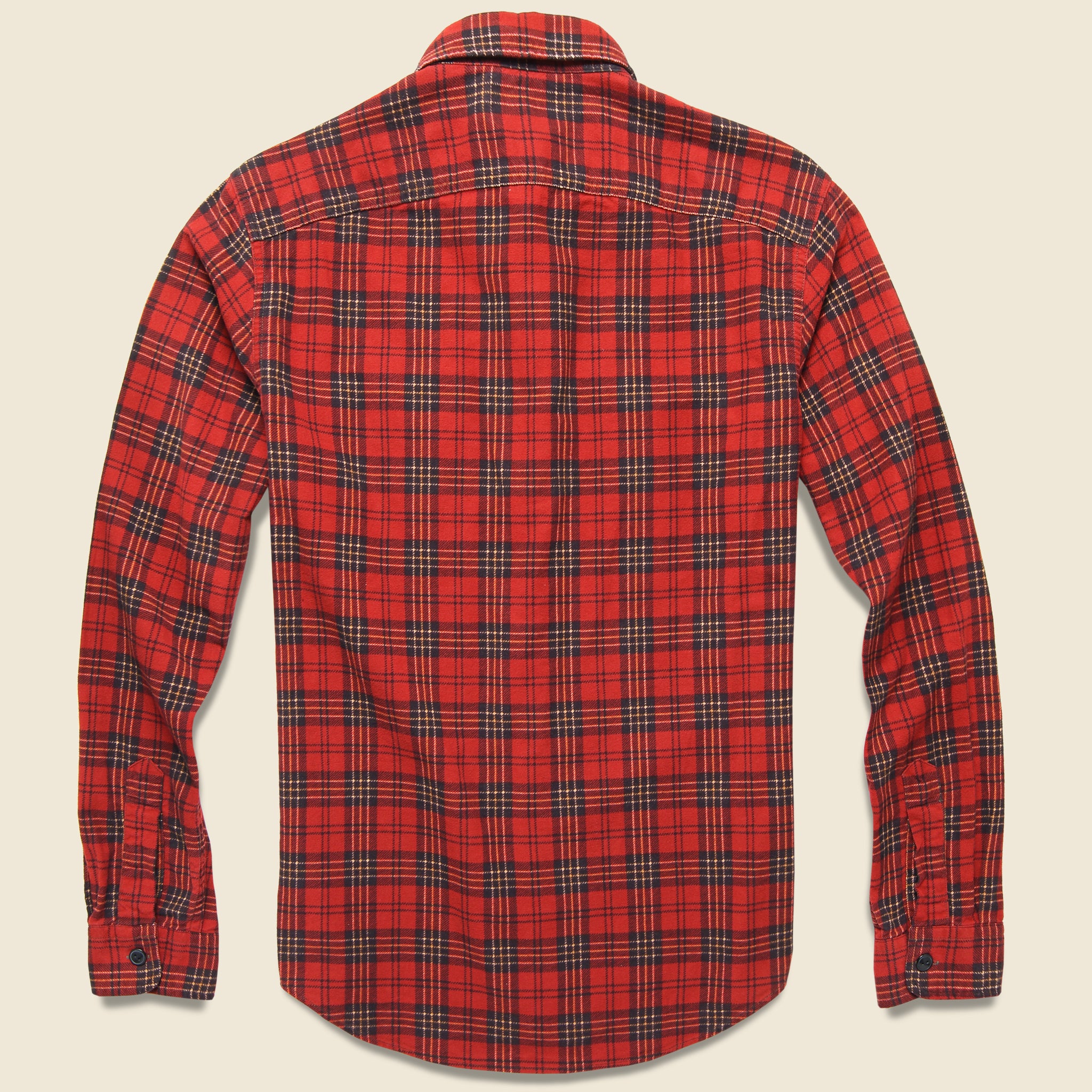 Cody Plaid Workshirt - Red/Black - RRL - STAG Provisions - Tops - L/S Woven - Plaid