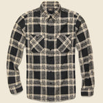 Wallace Plaid Workshirt Flannel - Black/Cream - RRL - STAG Provisions - Tops - L/S Woven - Plaid