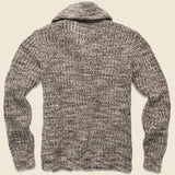 Cotton Shawl-Collar Cardigan - Brown Cream Marl - RRL - STAG Provisions - Tops - Sweater