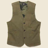 Dense Jersey Hunting Vest - Olive - RRL - STAG Provisions - Outerwear - Vest