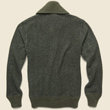 Donegal Shawl Collar Sweater - Olive - RRL - STAG Provisions - Tops - Sweater