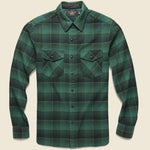 Freeport Workshirt - Green/Black - RRL - STAG Provisions - Tops - L/S Woven - Other Pattern