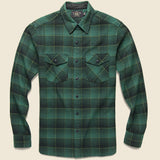 Freeport Workshirt - Green/Black - RRL - STAG Provisions - Tops - L/S Woven - Other Pattern