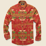 Lights Trade Blanket CPO Shirt - Red/Tan - RRL - STAG Provisions - Tops - L/S Woven - Overshirt