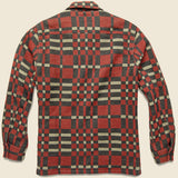 Juno Jacquard Overshirt - Red/Black - RRL - STAG Provisions - Tops - L/S Woven - Overshirt