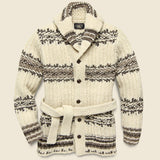 Wool Ranch Sweater - Cream/Brown - RRL - STAG Provisions - Tops - Sweater