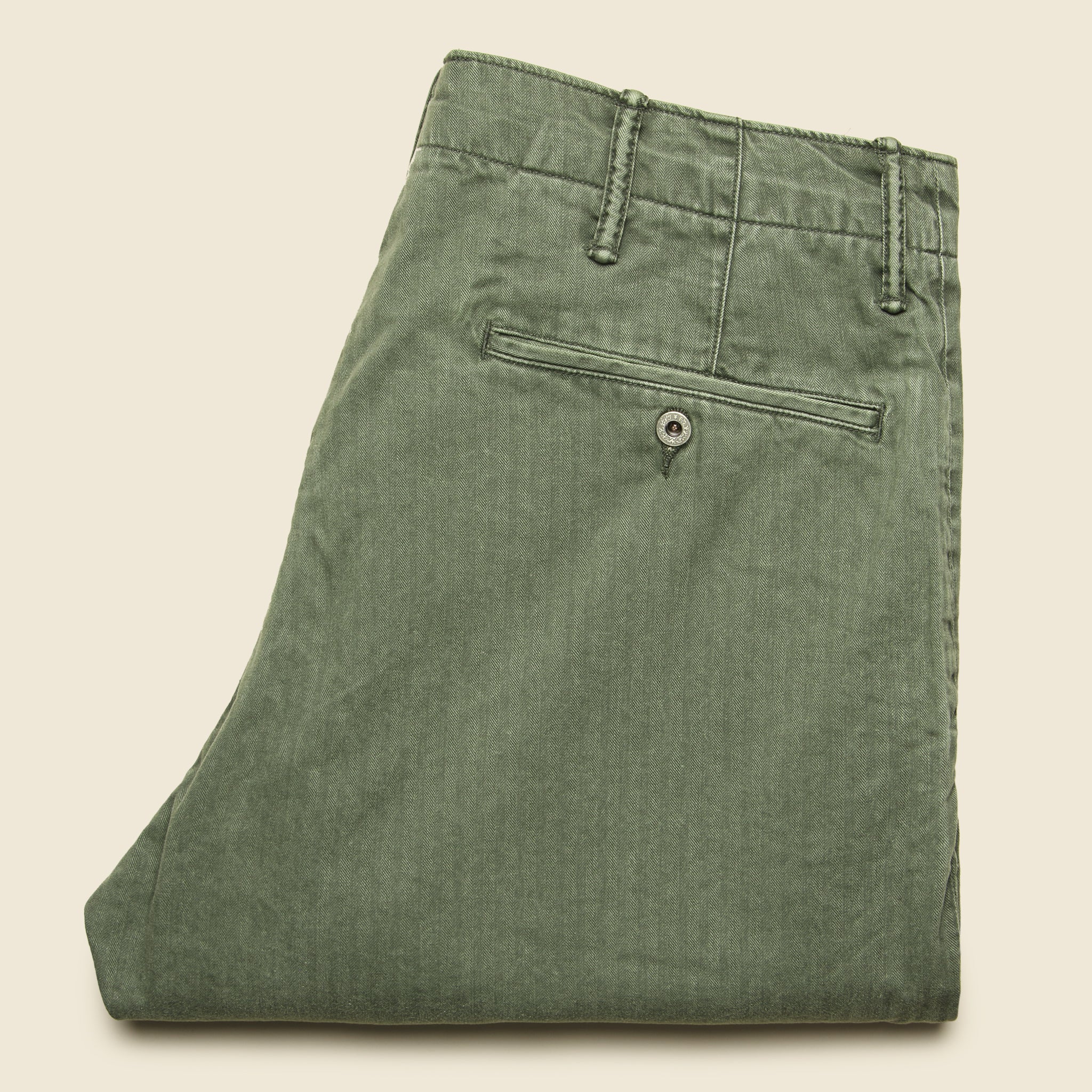 Field Chino - Dark Olive - RRL - STAG Provisions - Pants - Twill