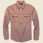 Lee Workshirt - Red/Blue Plaid - RRL - STAG Provisions - Tops - L/S Woven - Plaid