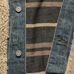 Grizzly Sherpa-Paneled Denim Jacket - Indigo - RRL - STAG Provisions - Outerwear - Coat / Jacket